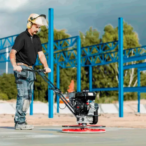 Однороторная затиральна машина 600 мм (диск + лопаті)